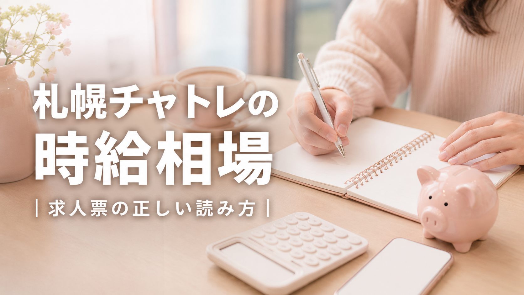 札幌チャットレディの時給相場と求人票の読み方